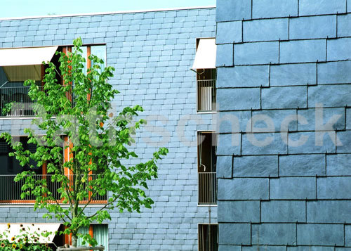 Rathscheck Schiefer - Dekorative Deckung mit Coquettes