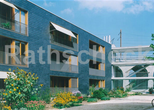 Rathscheck Schiefer - Dekorative Deckung mit Coquettes