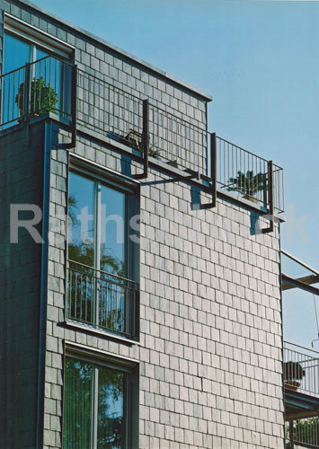 Rathscheck Schiefer - Dekorative Deckung mit Coquettes