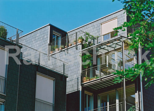 Rathscheck Schiefer - Dekorative Deckung mit Coquettes
