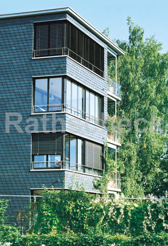 Rathscheck Schiefer - Dekorative Deckung mit Coquettes