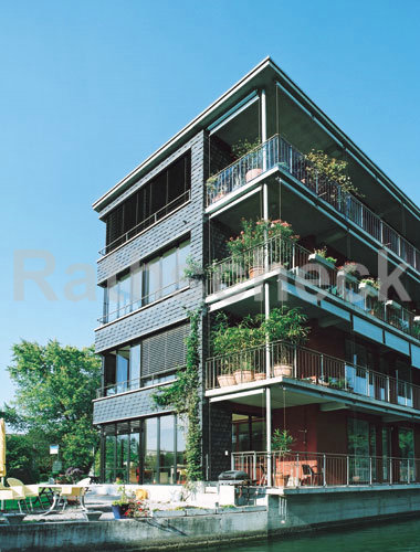 Rathscheck Schiefer - Dekorative Deckung mit Coquettes