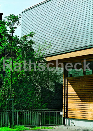 Rathscheck Schiefer - Dekorative Deckung mit Coquettes