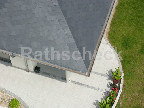 Rathscheck Schiefer - Dekorative Deckung mit Coquettes