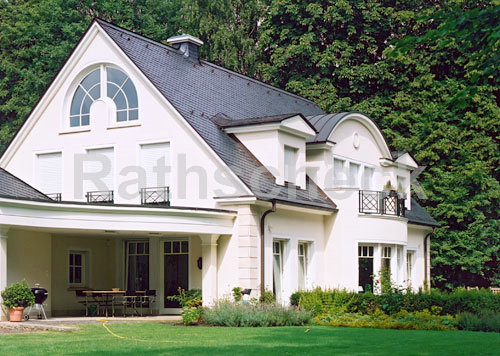Rathscheck Schiefer - Dekorative Deckung mit Coquettes