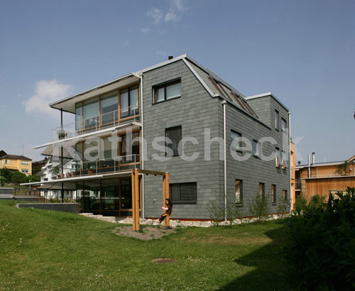 Rathscheck Schiefer - Dekorative Deckung mit Coquettes